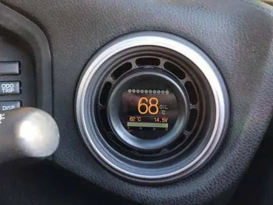 Support manomètre 52 mm sur aérateur – Toyota GT86 / Subaru BRZ / Scion FR-S