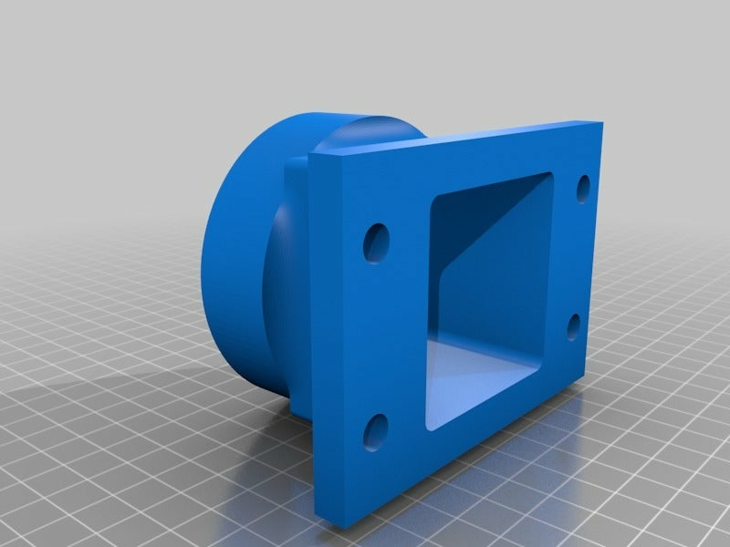 Vue 3D de l'adaptateur suppression AFM Mazda MX-5 NA