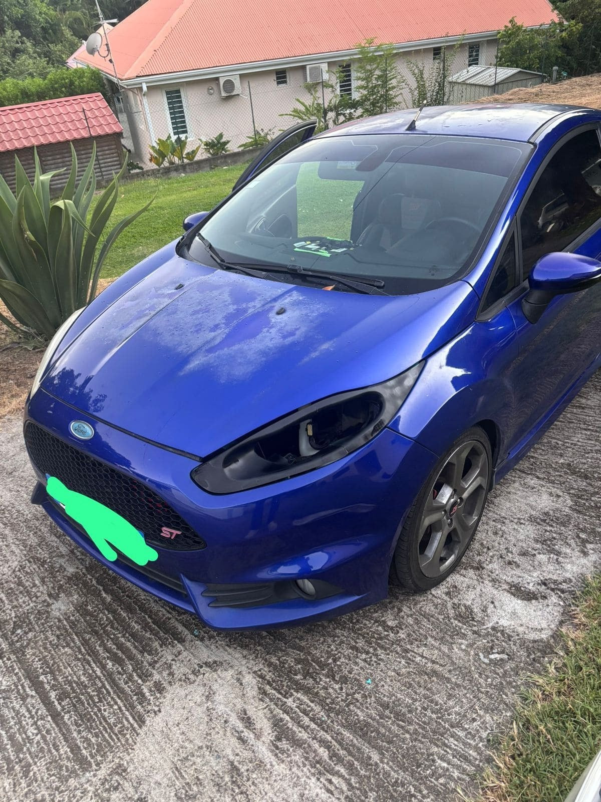 Écope d'admission intégrée au phare imprimée en 3D pour Ford Fiesta MK7 – 3D Custorm