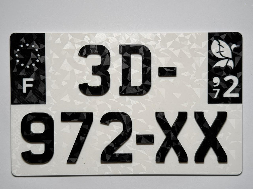 PLAQUE MOTO