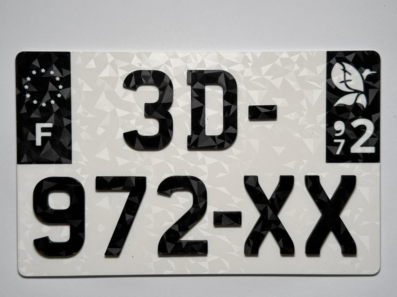 PLAQUE MOTO