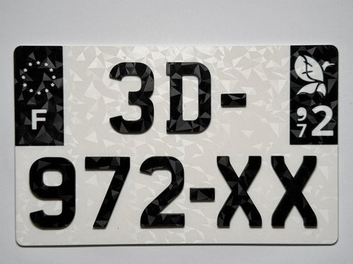 PLAQUE MOTO